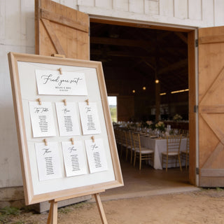 Wedding Seating Plan Ideas: Stylish & Practical Ways to Guide Your Guests