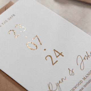 Foiled Wedding Invitations & Stationery