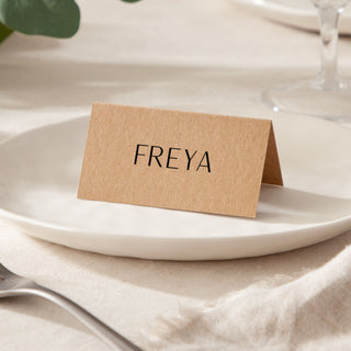 Simple Elegance Bold Place Cards