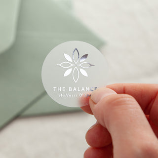 Wedding Monogram Logo Sticker