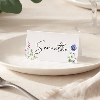 Wildflowers Place Cards
