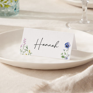 Wildflowers Place Cards