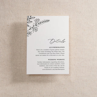 Meadow Printed RSVP Card