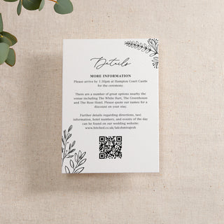 Meadow Printed RSVP Card