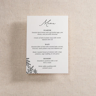 Meadow Printed RSVP Card