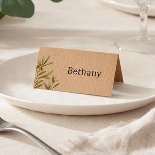 Olive Place Cards