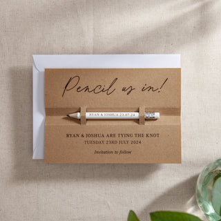 Autograph 'Pencil Us In' Save the Date