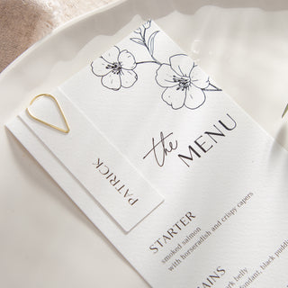 Blossom Wedding Menus