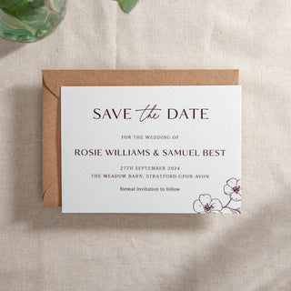 Blossom Save the Date